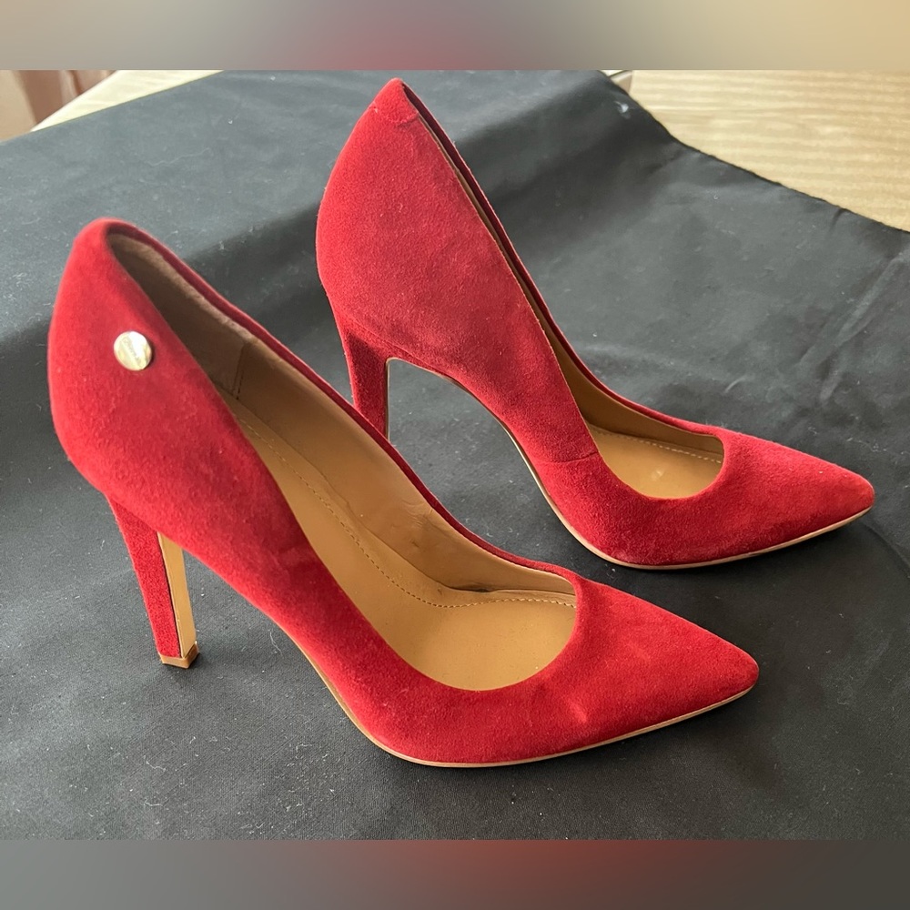 Calvin Klein Red Heels.